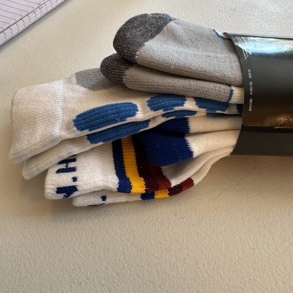 Harley-Davidson 2-prs Cotton Comfort different Socks	 Large 9-13  #21, S1 - Picture 5 of 10